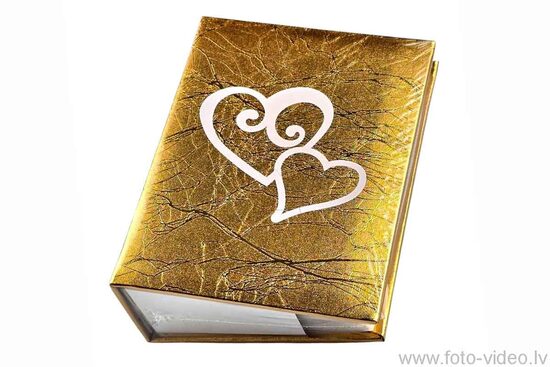 Foto albums 100 bildēm 10x15cm. Gold